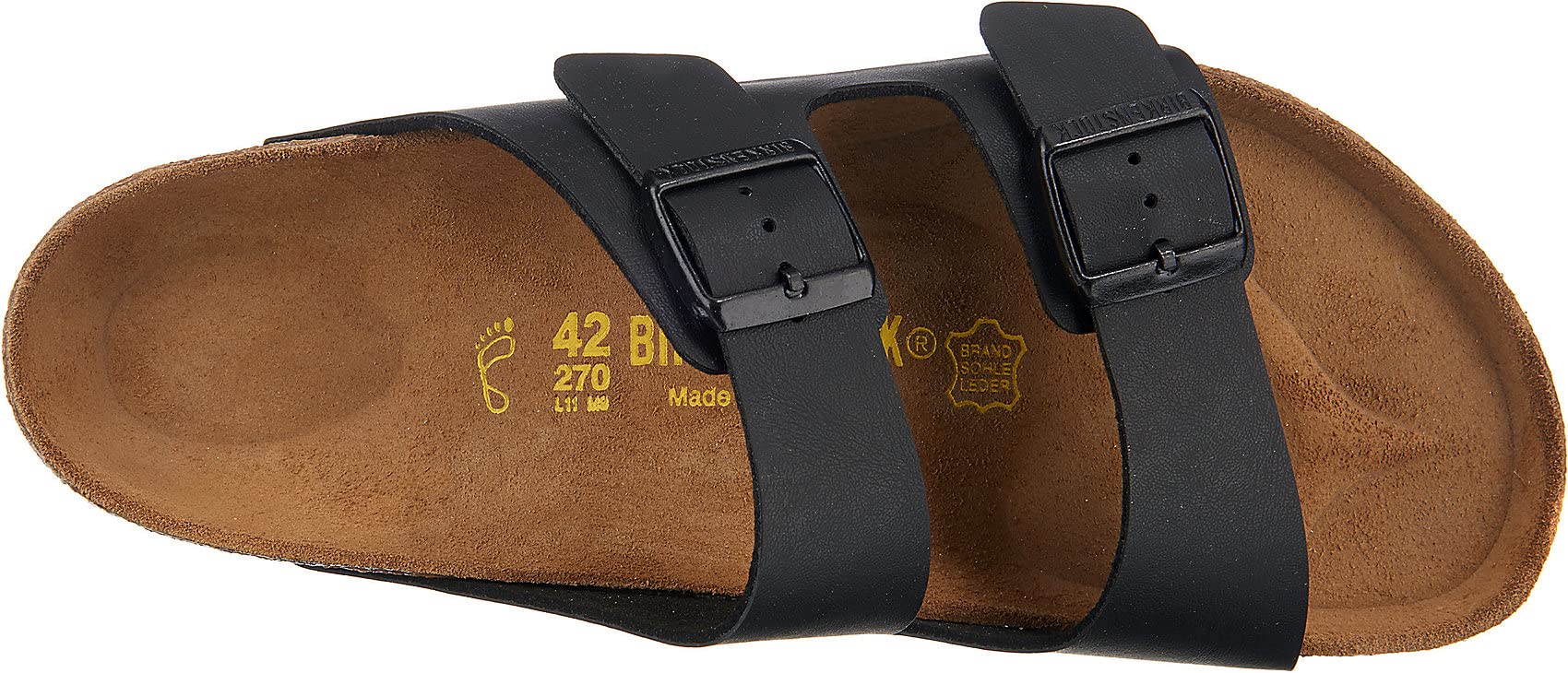 Birkenstock Women's Arizona Soft Footbed Sandals - Comfortable & Supportive Leather Slides for Everyday Wear - Perfect for Casual Outfits, Walking, and Travel