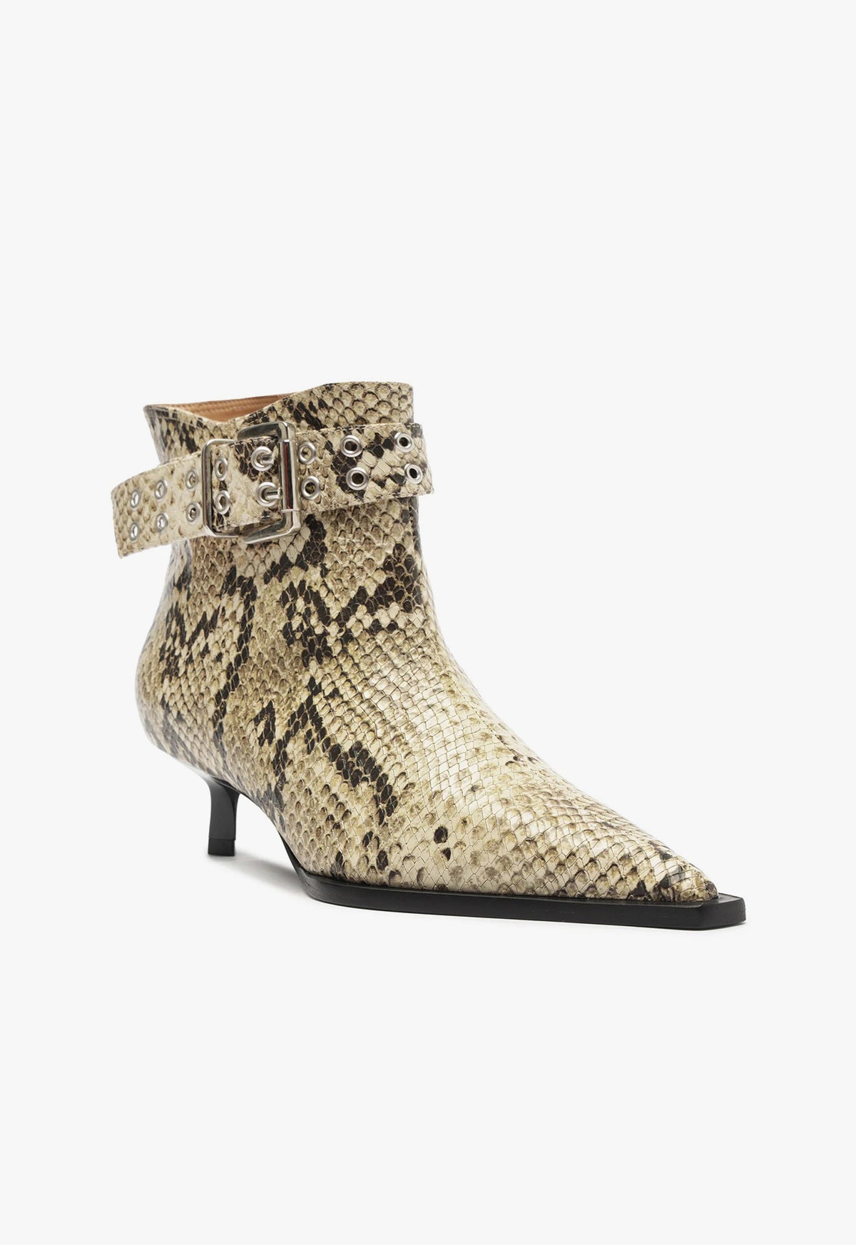 Jess Leather Bootie F24 - Low Heel Height S2199300180001 | Stylish & Comfortable Women's Boots for Casual Wear & Office Outfits