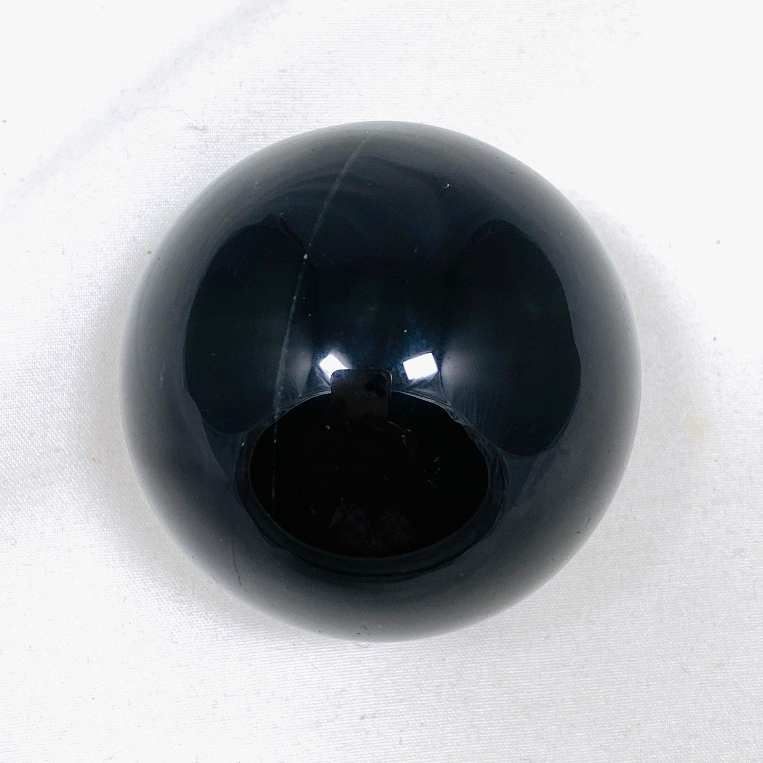 Rainbow Obsidian Sphere ROS 03 - Natural Healing Crystal Ball for Meditation, Decoration & Energy Work - Perfect for Home, Office & Spiritual Practices