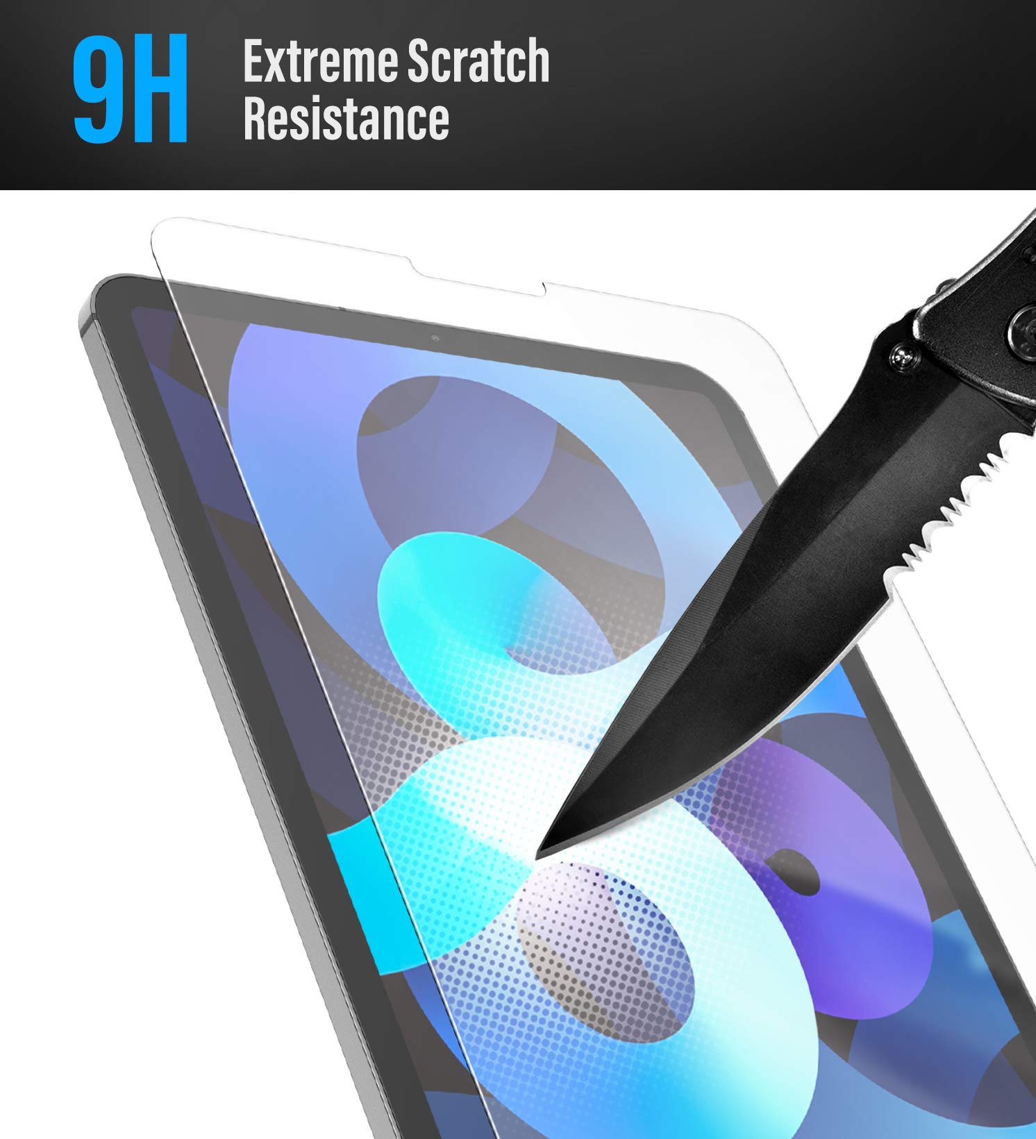 Magglass Matte Anti Glare Tempered Glass Screen Protector for iPad Air 4th/5th Gen (10.9 Inch) - Anti-Scratch, Bubble-Free Screen Guard Compatible with iPad Air 2019/2020/2022 Models - Perfect for Reading, Drawing & Outdoor Use