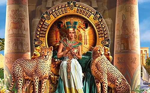 20x30 Inch Laminated Nefertiti Poster - Vibrant Colors & High-Quality Print - Perfect for Home Decor, Office Wall Art & Gift Giving