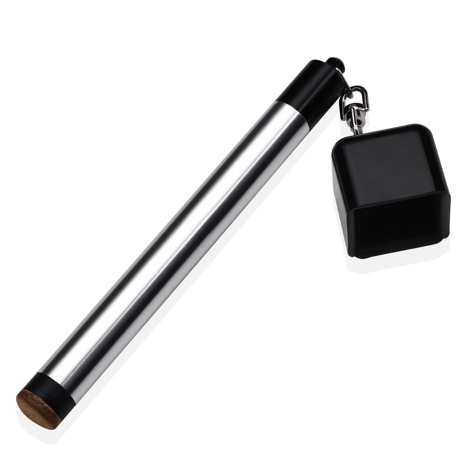 TOBWOLF 2-in-1 Billiard Chalk Holder & Cue Tip Pricker - Non-Slip Pool Cue Accessory for Snooker & Pool Tables | Perfect for Professional Players & Home Game Rooms