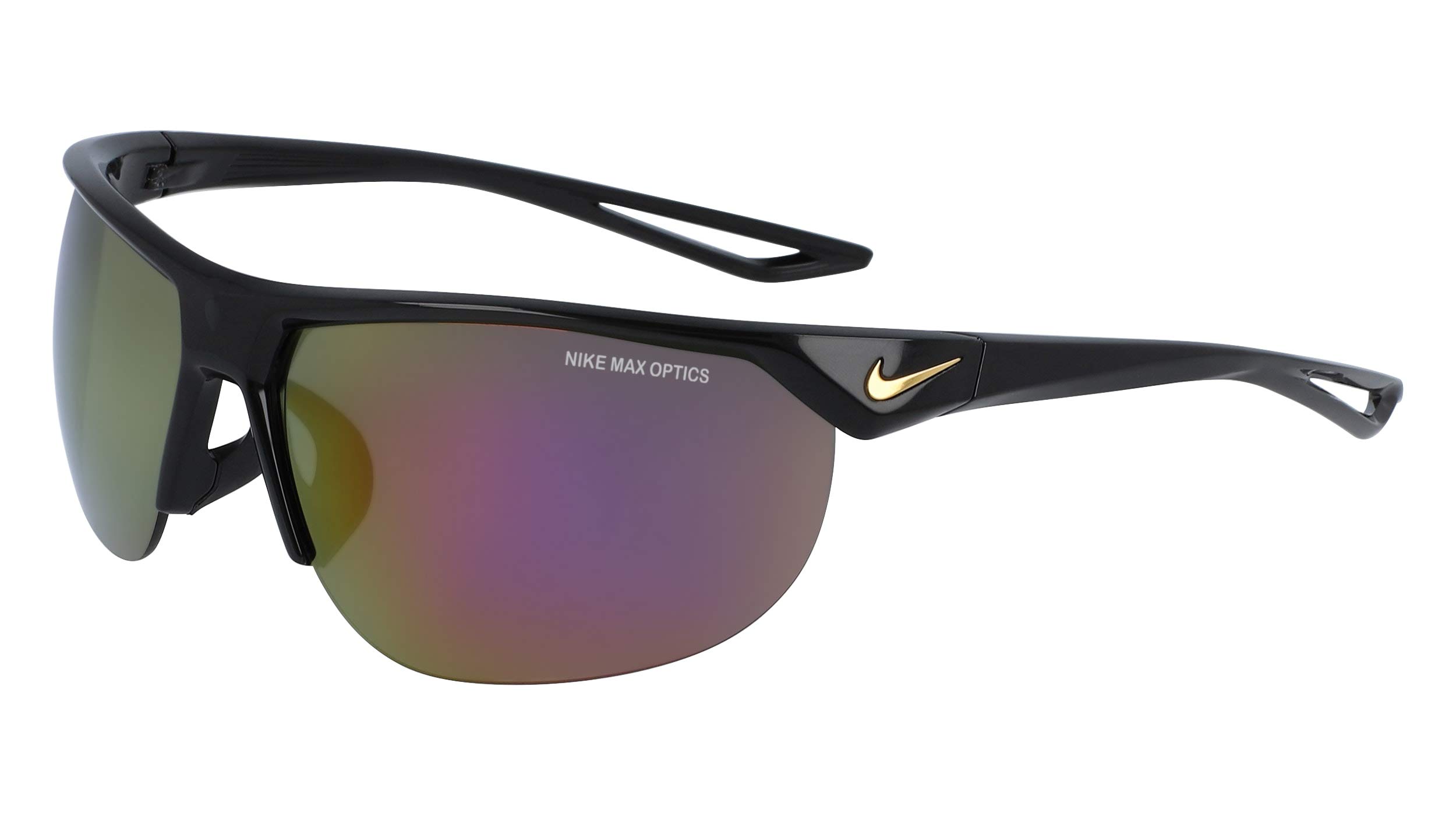 Nike Men's UV Protection Mirror Sunglasses - Cross Trainer Style for Running, Cycling & Outdoor Sports