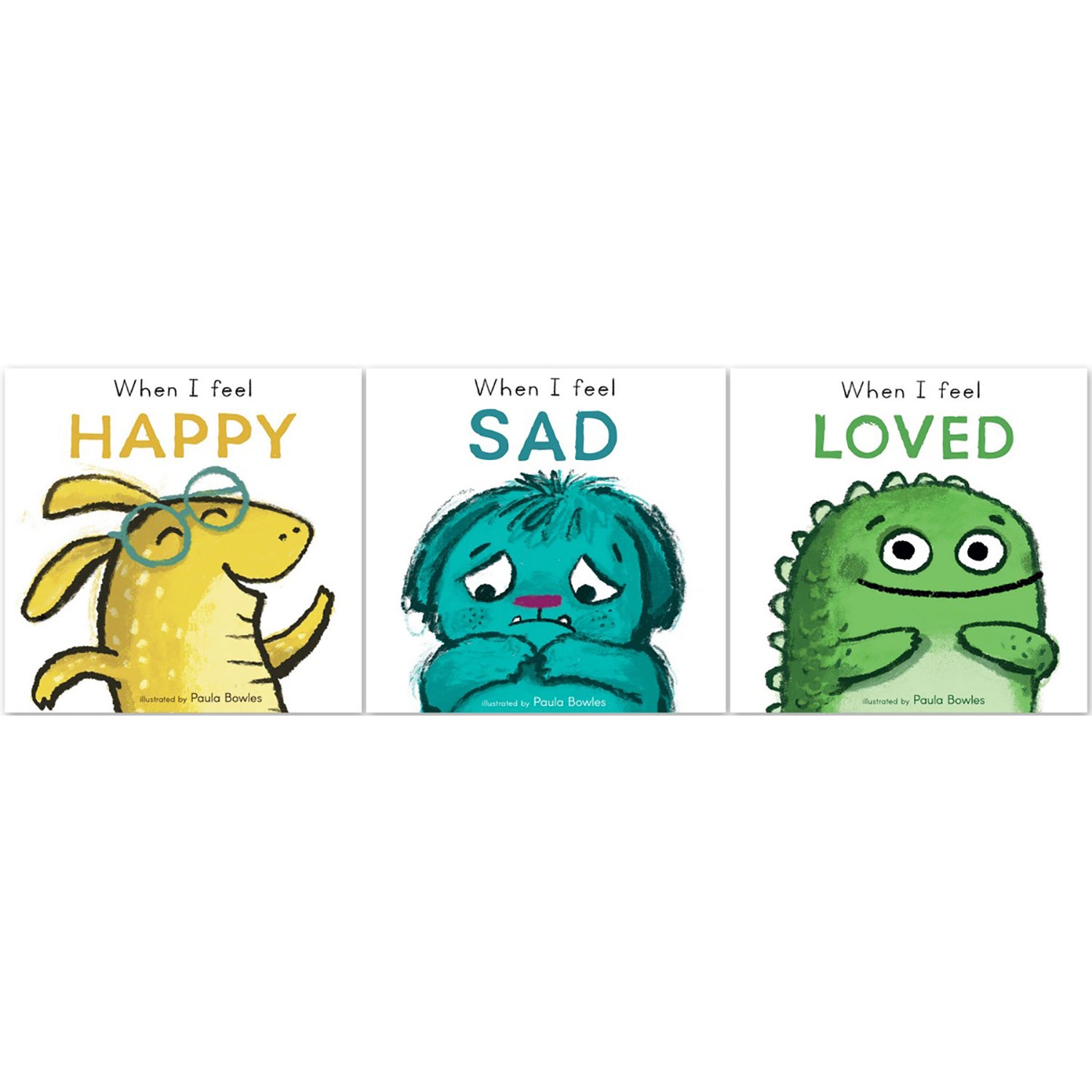 First Feelings 6-Book Set for Toddlers - Interactive Board Books for Early Emotional Learning | Perfect for Preschool Education & Parent-Child Bonding