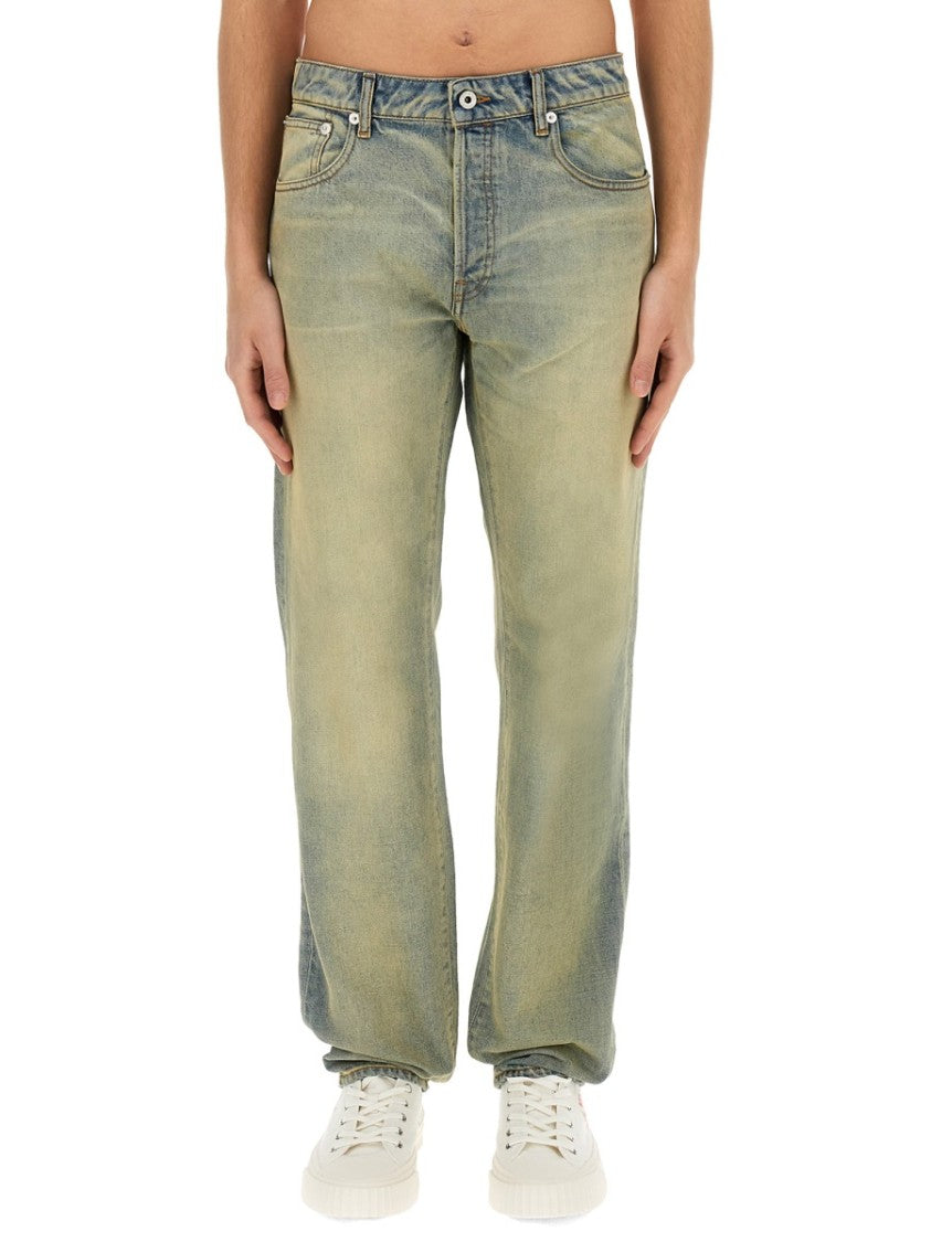 Stylish Drawn Varsity Slim Bara Jeans for Women - Trendy High Waist Skinny Denim Pants for Casual Wear & Night Out