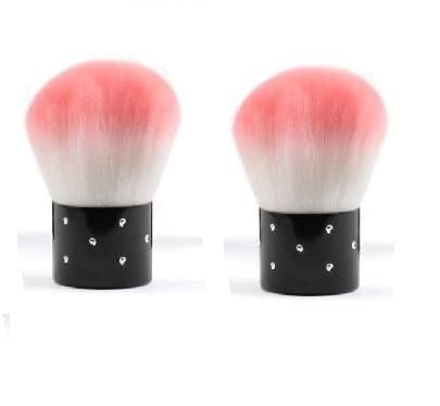Shills Professional Shiny Soft Nail Cleaning Brush Set - 2 Pack for Manicure, Pedicure & Nail Art - Perfect for Home Salon, Spa & Travel Grooming Kit