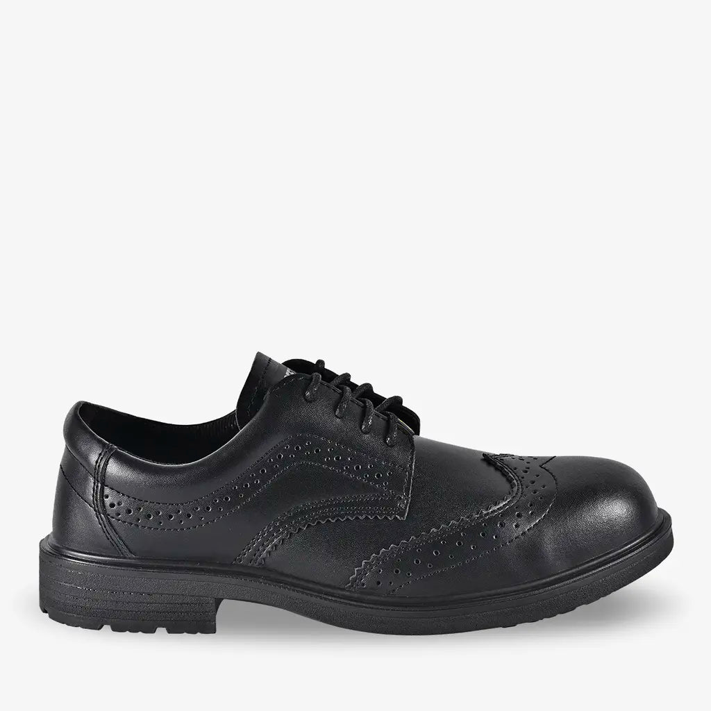 Safety Jogger MANAGER S3 Executive Safety Shoes - Premium Slip Resistant Work Boots for Men | OSHA Compliant Work Shoes for Construction, Warehouse & Industrial Use
