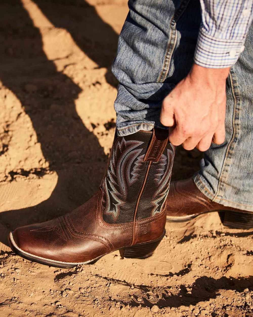 Durango Men's Westward Western Boots - Cowboy Boots for Men, Durable Leather Riding Boots with Comfortable Fit - Perfect for Rodeo, Country Dancing & Outdoor Adventures
