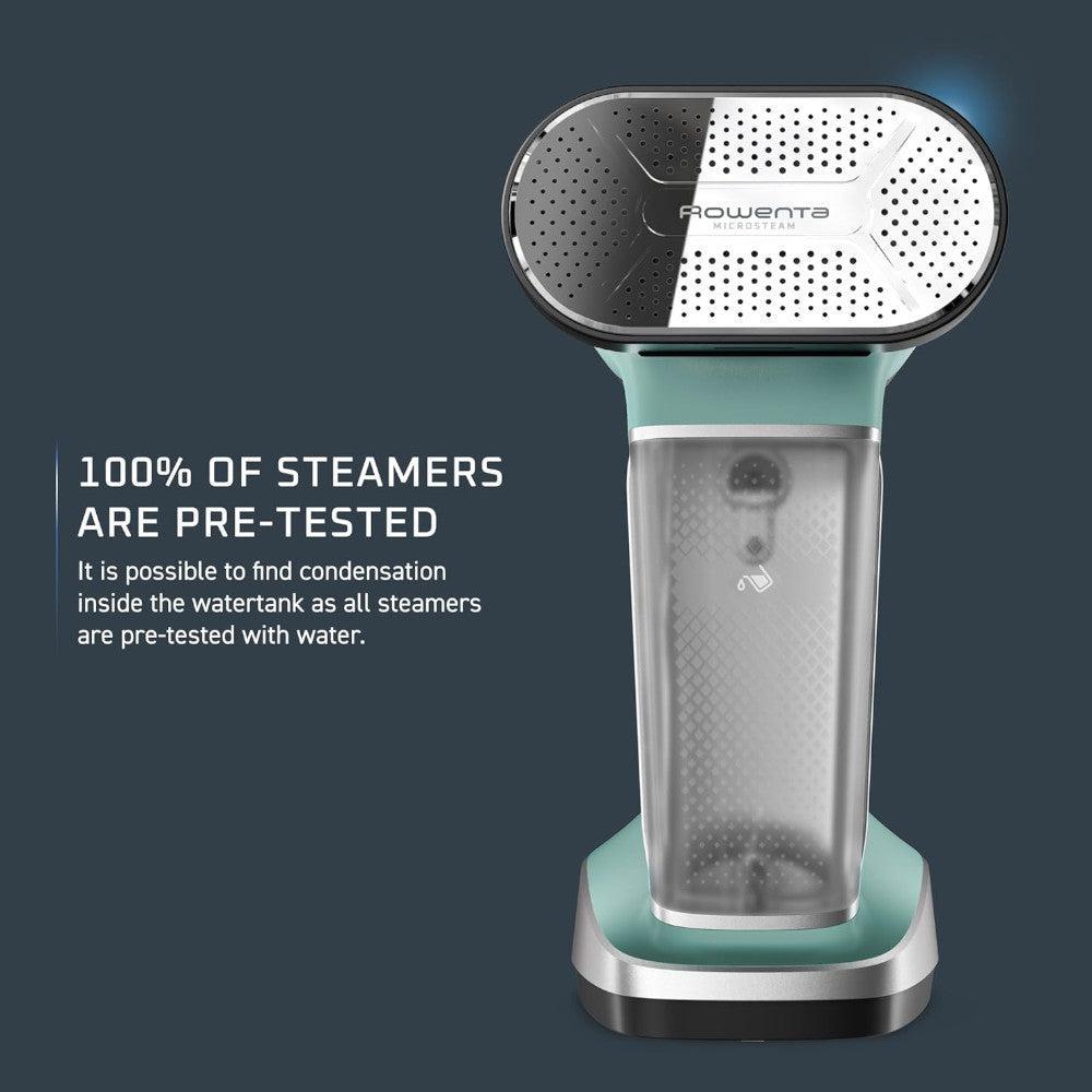 ROWENTA DR8820U1 Pure Force 2-in-1 Steamer and Iron - Powerful Garment Care for Wrinkles & Stubborn Creases | Home & Professional Use | Blemished Packaging with Full Warranty | Perfect for Clothes, Curtains & Upholstery
