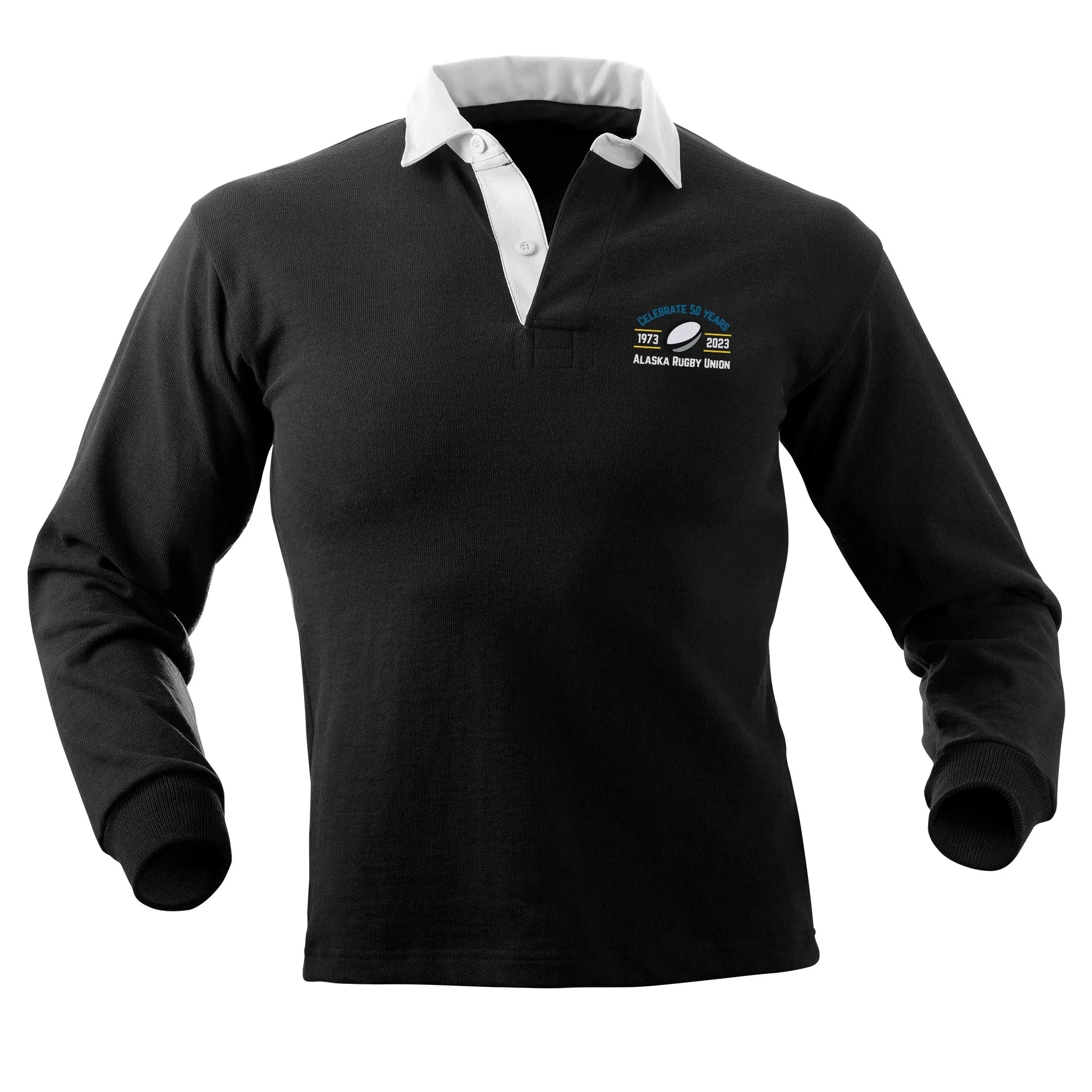 AKRU 50th Anniversary Classic Rugby Jersey - Men's Vintage Style Rugby Shirt for Sports & Casual Wear - Perfect for Games, Training, and Fan Apparel