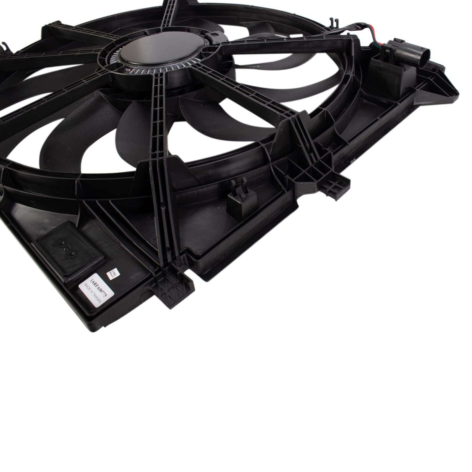TRQ Radiator Cooling Fan Assembly Compatible with 2015-2021 Chevy Colorado & GMC Canyon - GM3115322 Replacement Part - Perfect for Engine Overheating Prevention & Off-Road Adventures
