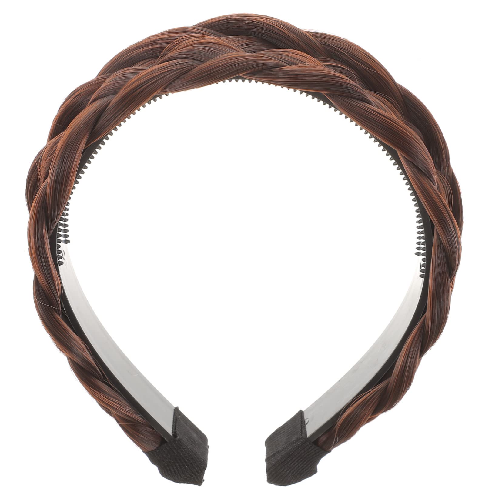 Stylish Minkissy Wig Headband Scrunchies for Women - Fashionable Hair Accessories with High-Temperature Wire for Braiding | Perfect for Everyday Wear, Workouts & Special Occasions
