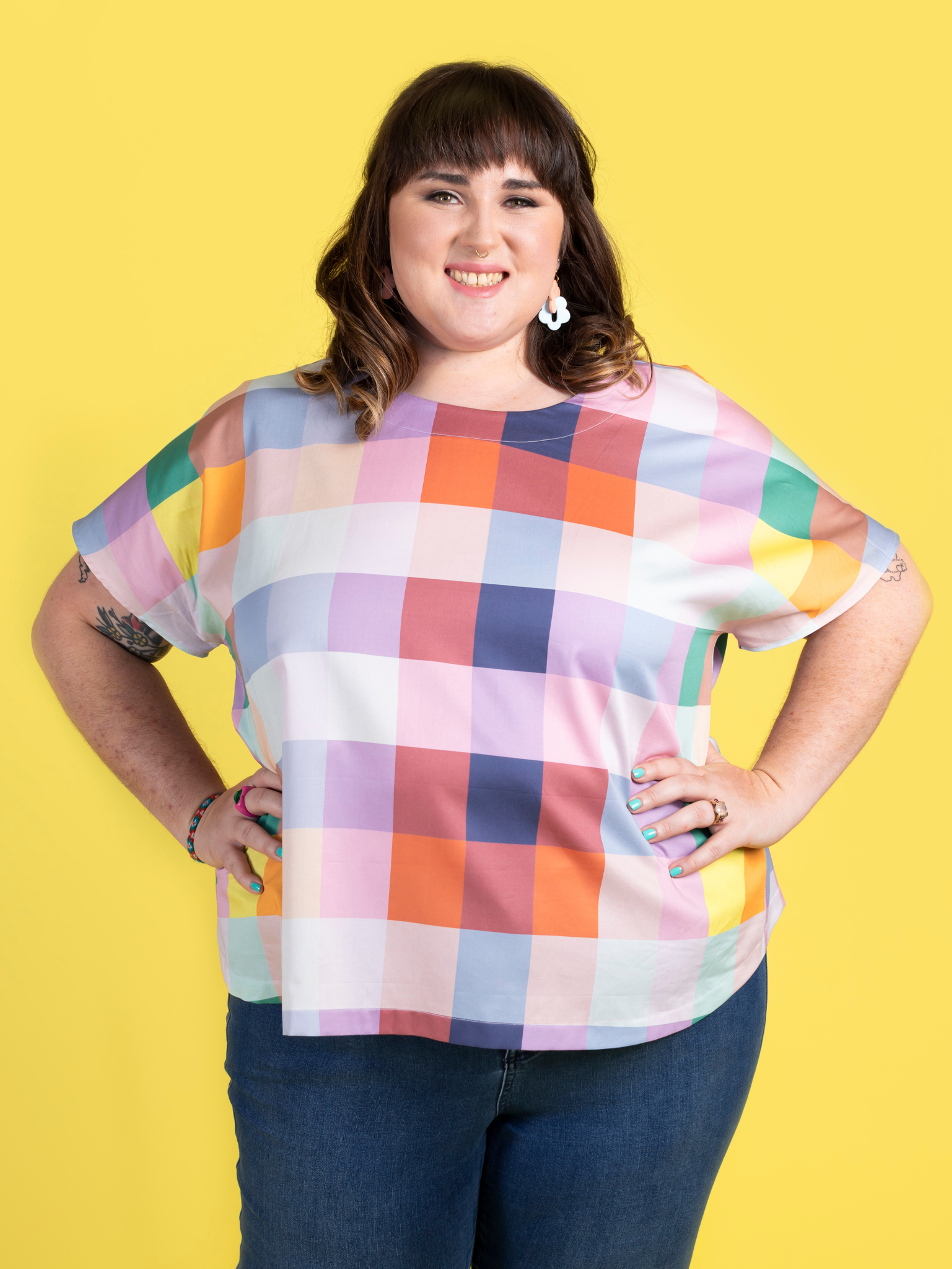 Tilly and the Buttons Stevie Top & Dress - Stylish Women's Sewing Pattern for Casual Wear & Special Occasions