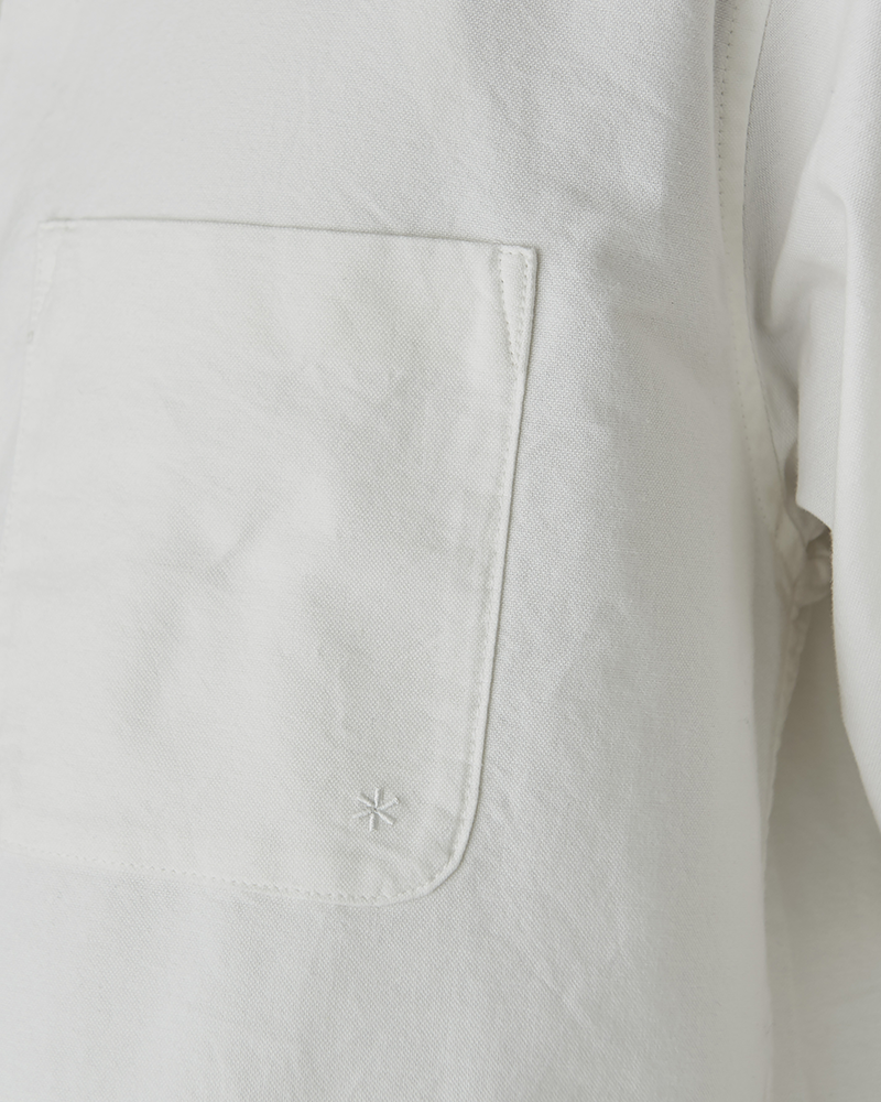 Organic Cotton Stand Collar Shirt for Men - Breathable Comfortable Button Down Casual Shirt - Perfect for Office, Travel & Everyday Wear