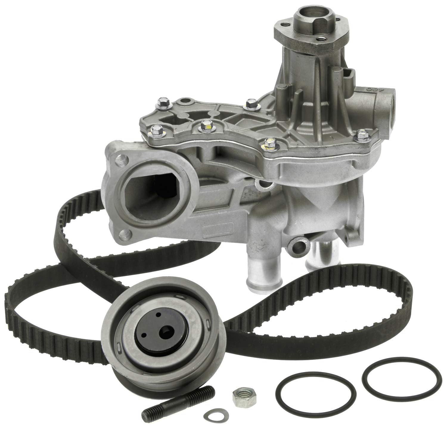 ACDelco Professional TCKWP262 Timing Belt Kit with Water Pump & Tensioner - Compatible with Select GM Vehicles - Perfect for Engine Maintenance & Repair