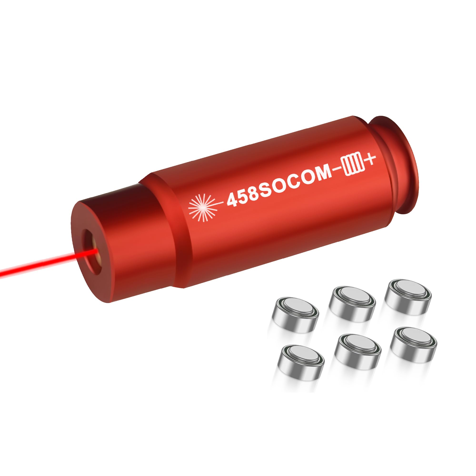 GOTICAL Red Dot .458 Laser Bore Sighter - Precision Hunting Tool for .458 Cartridge with Red Laser Boresighter | Perfect for Rifle Sight Alignment, Hunting, and Shooting Range Practice