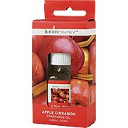 Premium Apple Cinnamon Fragrance Oil - 0.50 oz for Candles, Soaps & Diffusers | Luminessence Brand | Perfect for Fall Home Decor, Aromatherapy & DIY Crafts