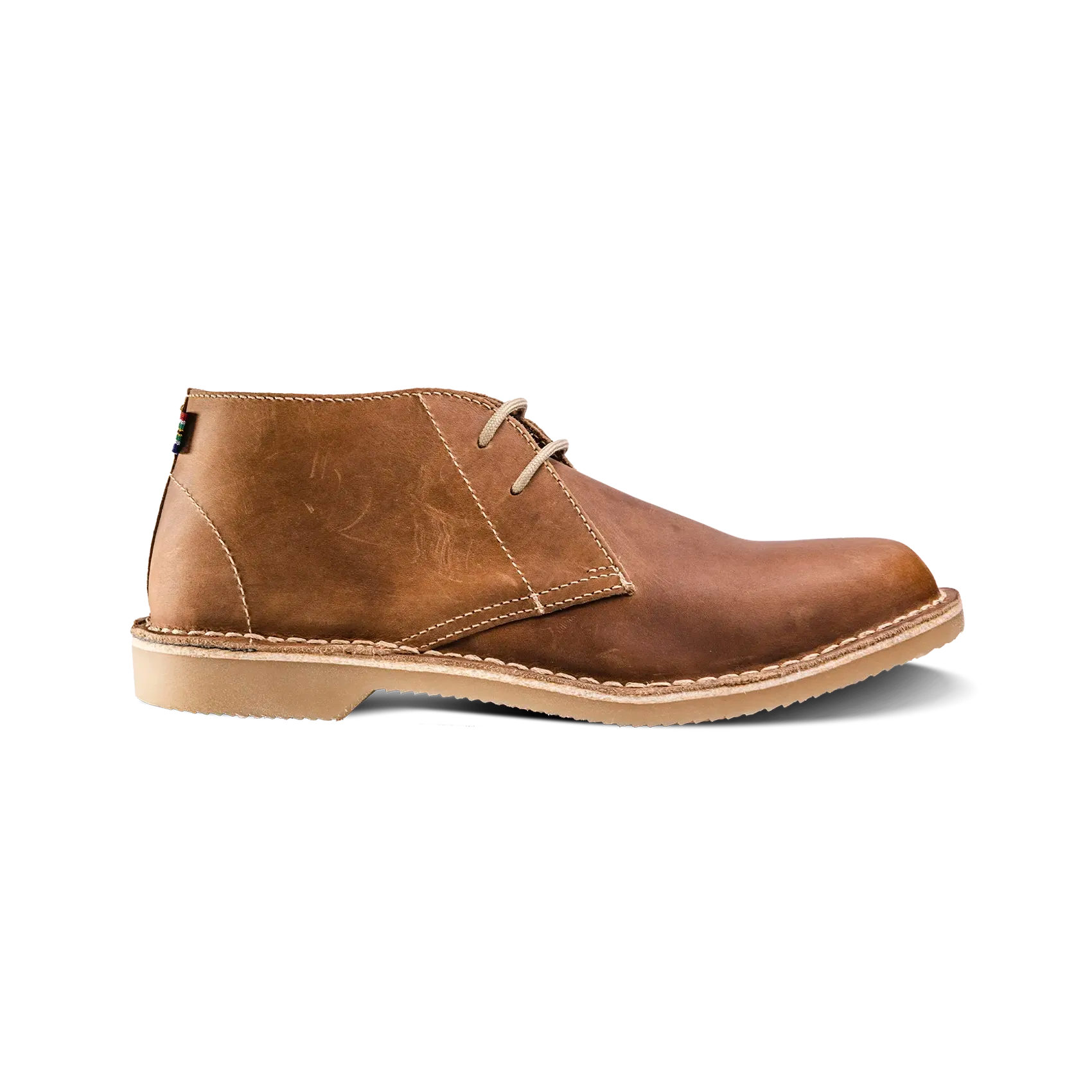 Heritage Origin Men's Casual Shoes - Comfortable Crepe Sole & San Diago Upper Leather Sneakers for Walking, Travel & Everyday Wear