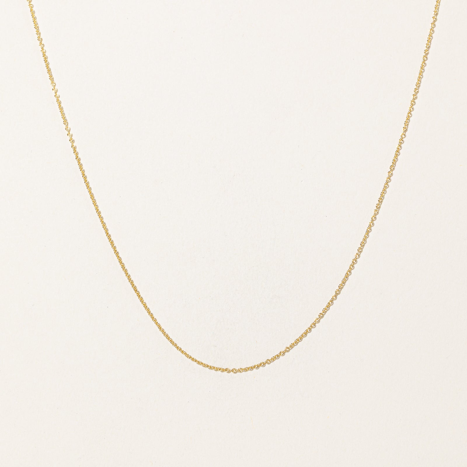 Effy 14k Yellow Gold Cable Link Chain Necklace 18 Inch - Elegant Jewelry for Women, Perfect for Everyday Wear, Parties & Special Occasions