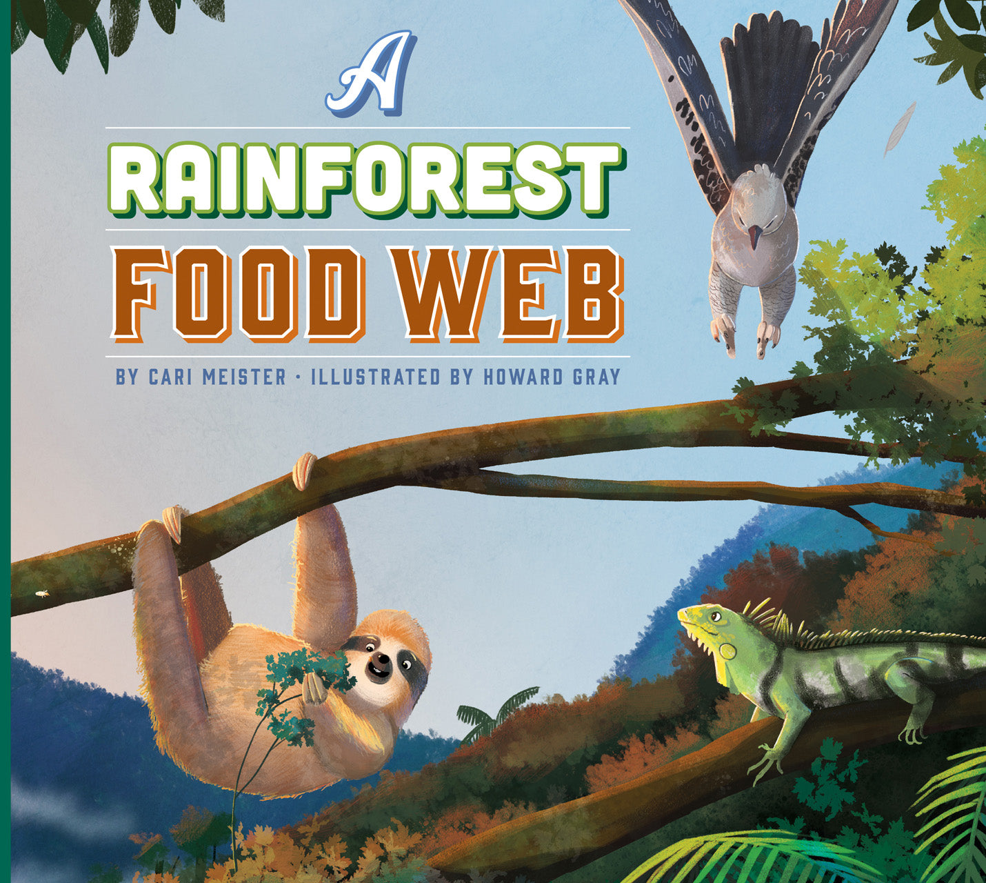Amazon Rainforest Food Web Ecosystem - Explore the Biodiversity and Interconnected Species for Educational and Conservation Use