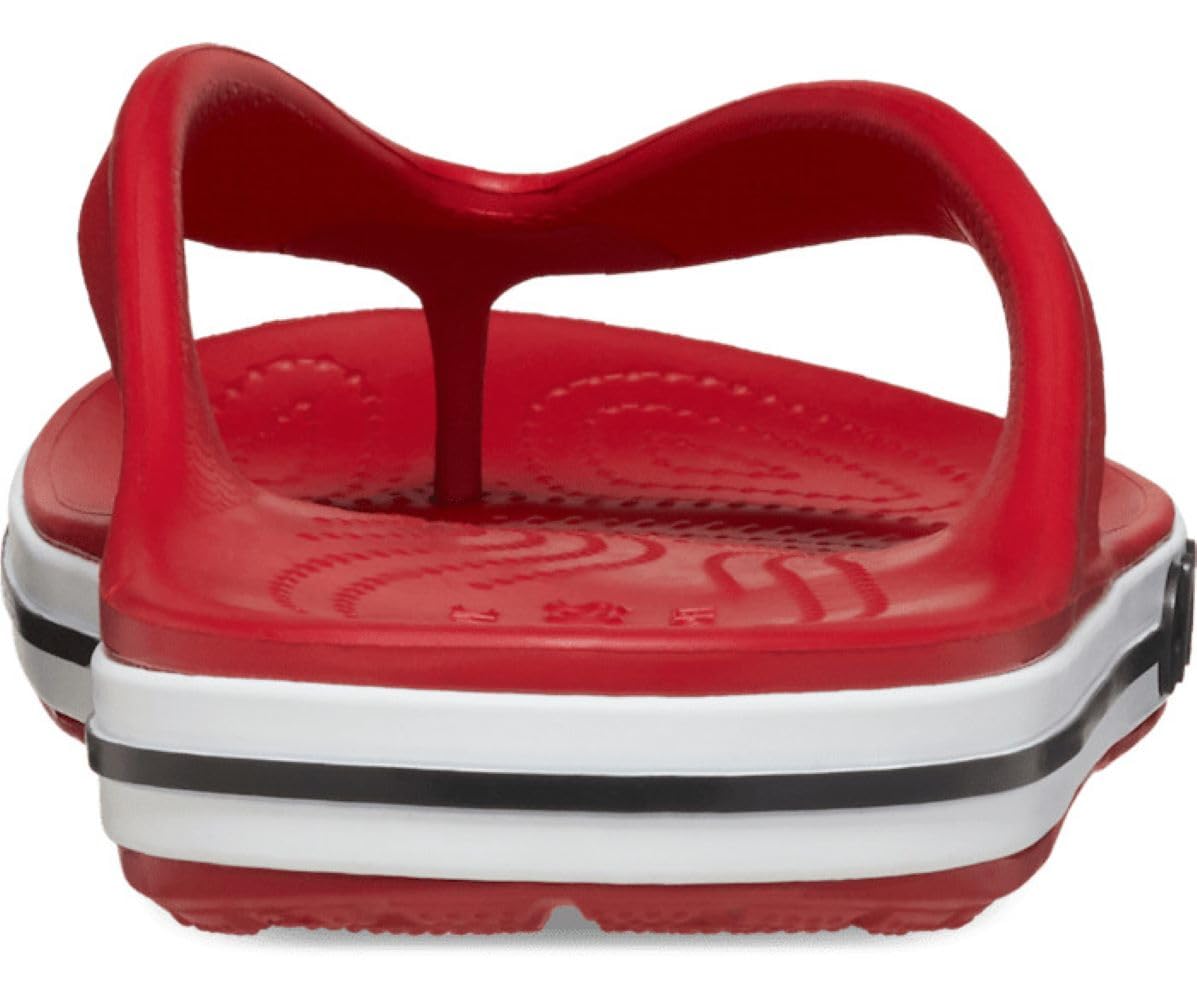 Crocs Unisex Bayaband Flip Flops - Comfortable Casual Sandals & Shower Shoes for Men & Women | Perfect for Beach, Pool, Spa & Indoor Use
