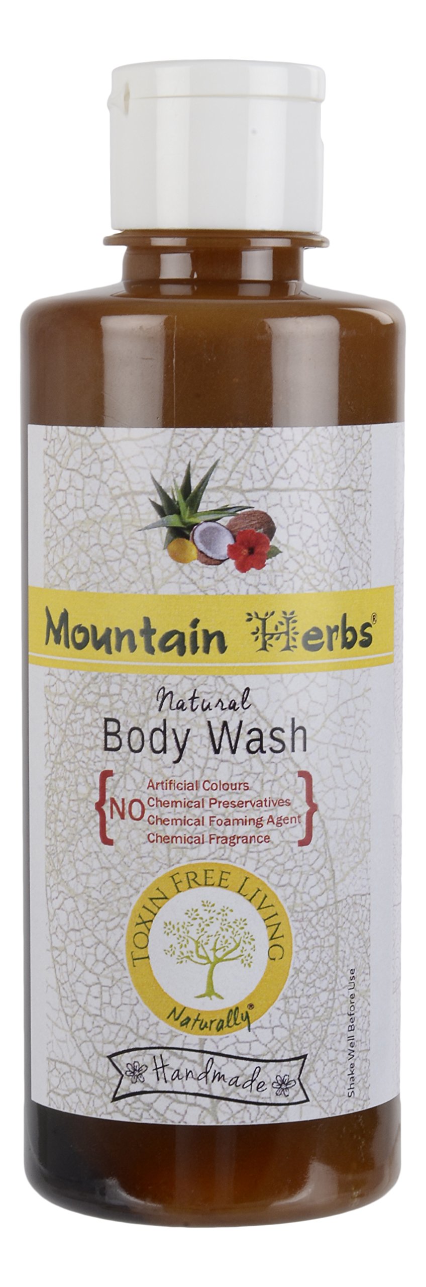 Natural Mountain Herbs Body Wash - 2 Pack (300ml Each) | Gentle Cleansing for Sensitive Skin & Daily Hydration | Perfect for Shower & Bath