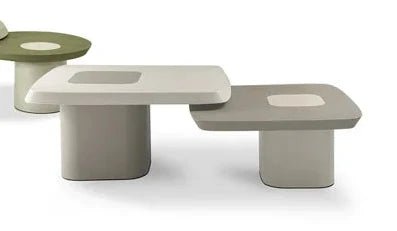 Vignole Modern Coffee Table by CIMENTO® - Minimalist Living Room Furniture for Small Spaces, Perfect for Apartments and Home Decor