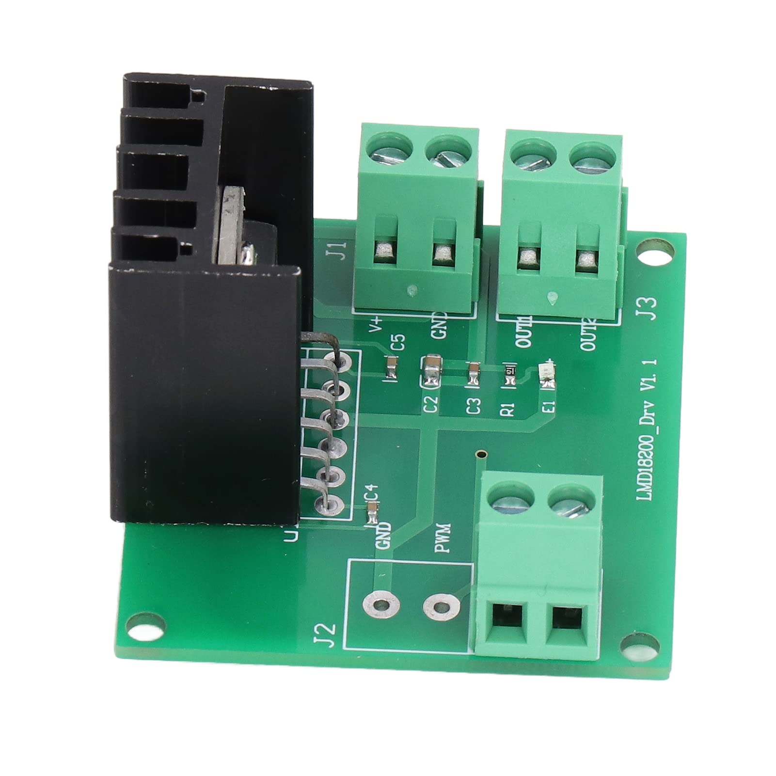 LMD18200T PWM DC Motor Drive Module - Adjustable Speed Motor Regulator Board with Copper Clad Laminate for Robotics, 3D Printers & DIY Projects | High Stability Motor Controller for CNC, Automation & STEM Education