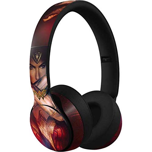 Officially Licensed DC Comics Wonder Woman Skin Decal for Beats Solo Pro Headphones - Durable Vinyl Sticker for Audio Protection | Perfect for Music Lovers & Superhero Fans