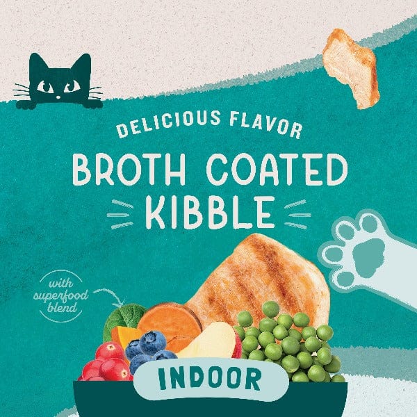 Natural Balance Original Ultra Indoor Chicken & Salmon Meal Recipe Dry Cat Food - Premium High Protein Cat Food for Indoor Cats - Supports Healthy Digestion & Shiny Coat - Ideal for Adult Cats with Sensitive Stomachs