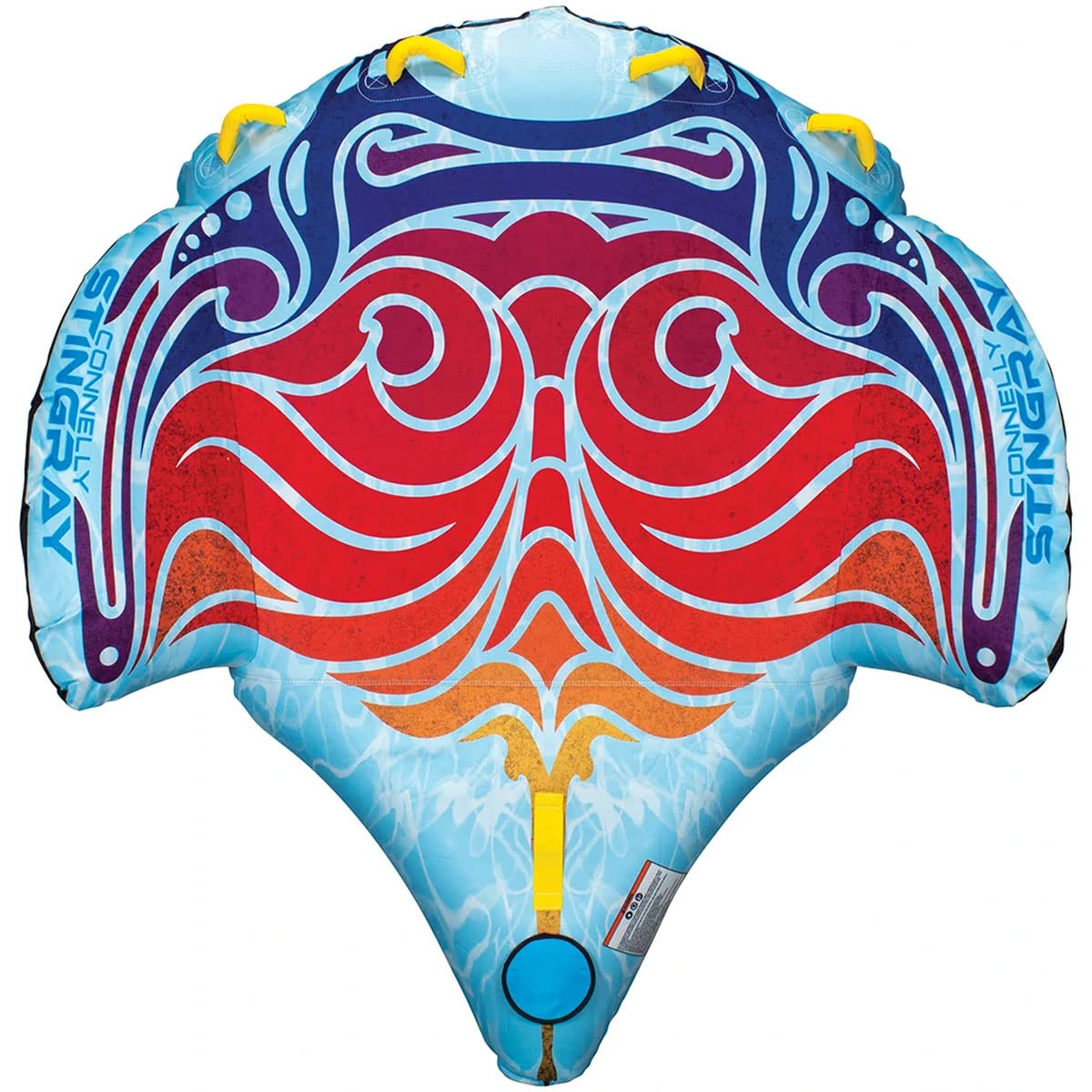 Connelly Stingray Soft Top 2 Rider Towable Tube - High-Speed Inflatable Water Sports Ride for Lakes & Beaches | Perfect for Family Fun & Summer Adventures