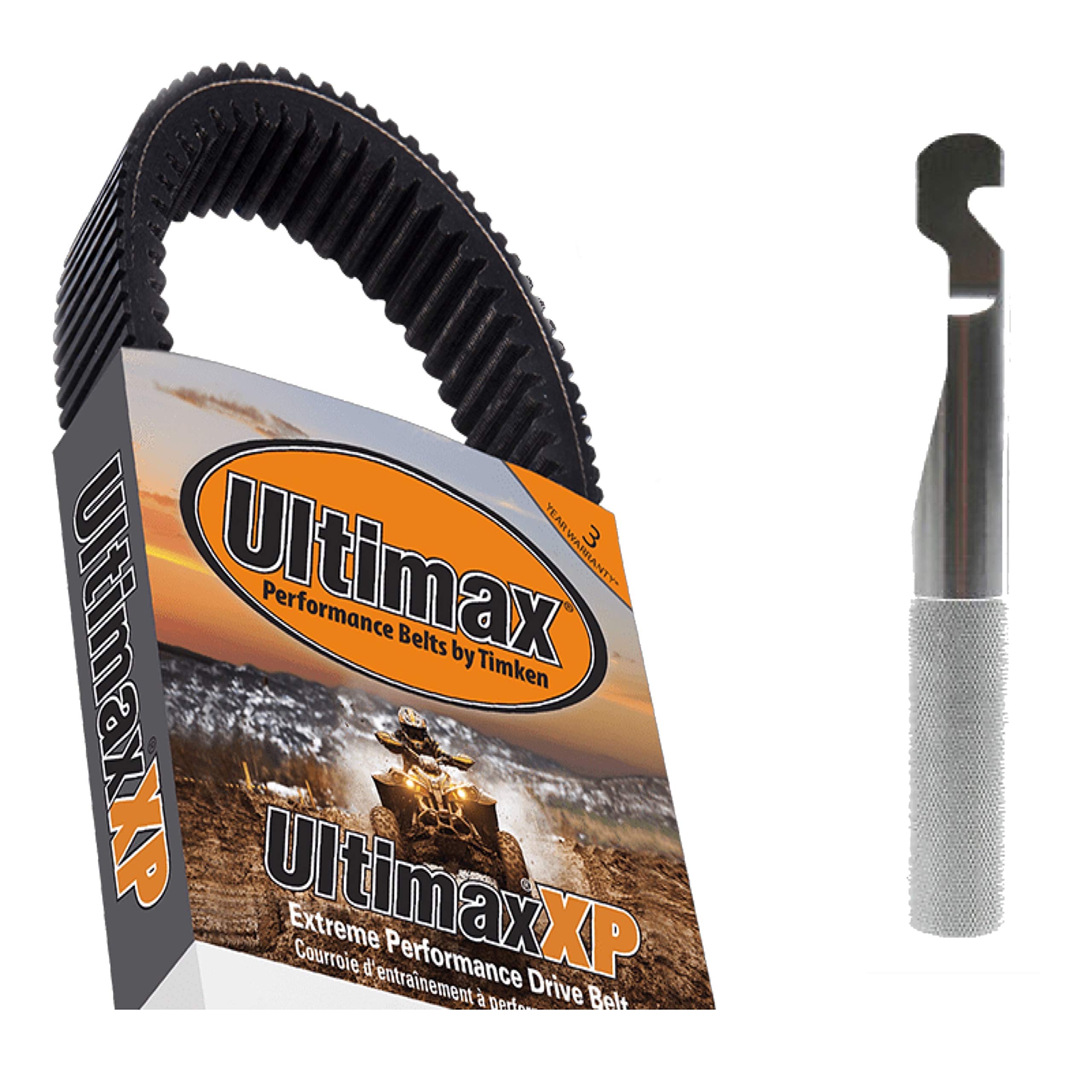 Timken Ultimax UXP441 Drive Belt for RZR 1000 XP & 900 - Premium CVT Belt with Installation Tool | 3-Year Warranty | Perfect for Off-Road Adventures & Trail Riding