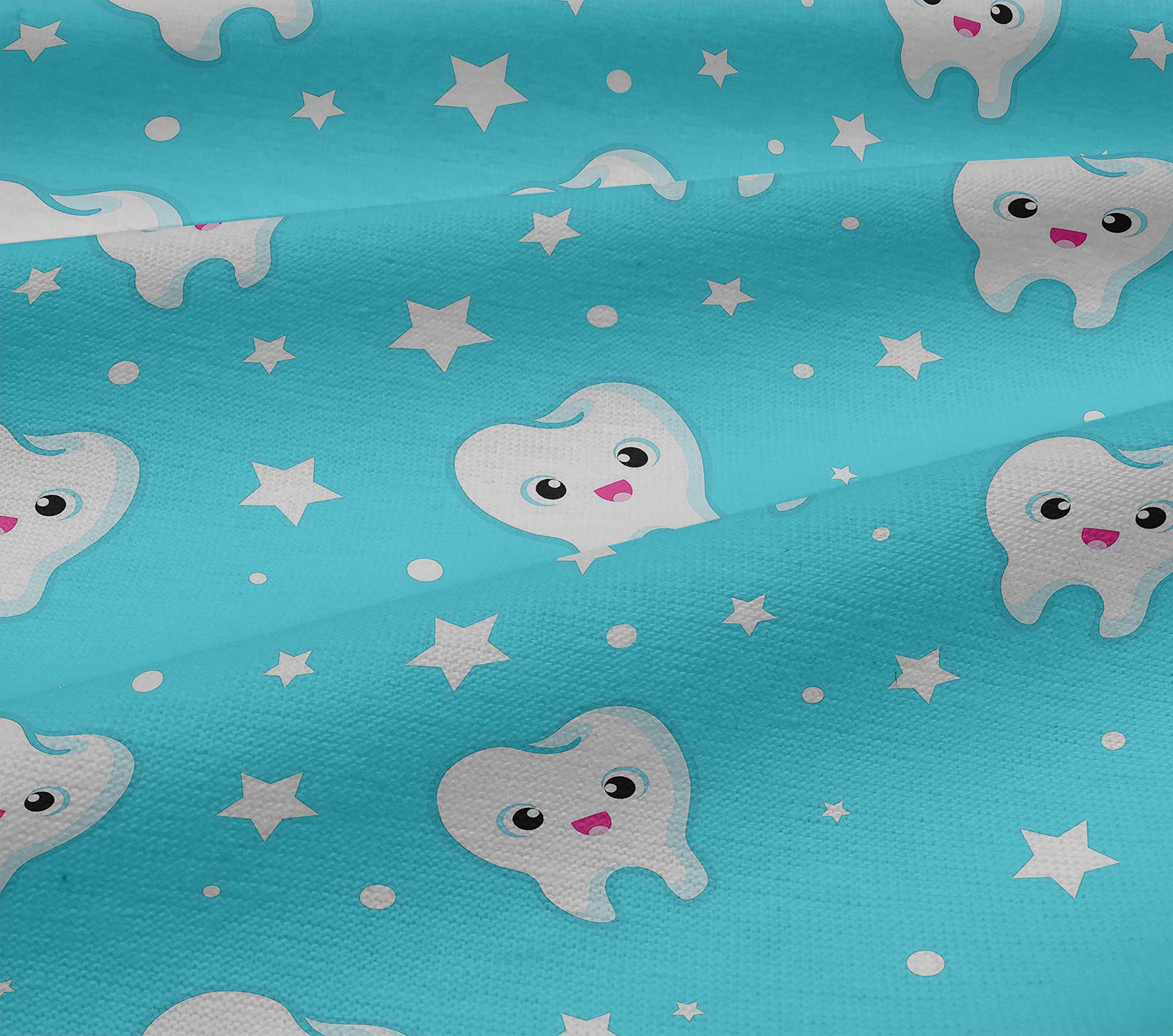 Premium 100% Cotton Jersey Aqua Blue Fabric - 58 Inch Wide for Quilting, Sewing & DIY Crafts - Soft, Durable & Versatile Material for Apparel, Home Decor & Baby Clothes