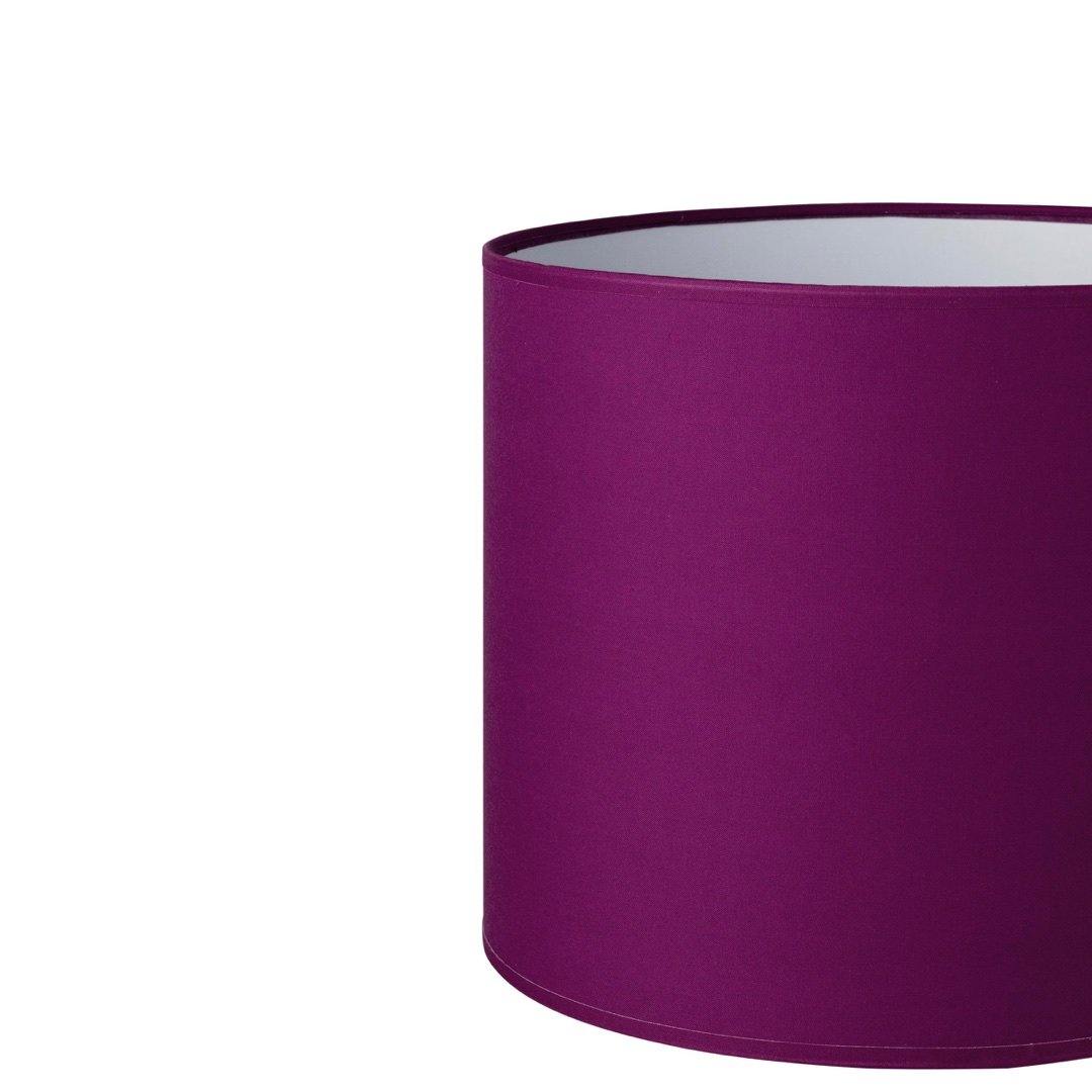 10.15.10 Tapered Lamp Shade - Eggplant Purple Fabric Lampshade for Table & Floor Lamps | Perfect for Living Room, Bedroom & Office Decor