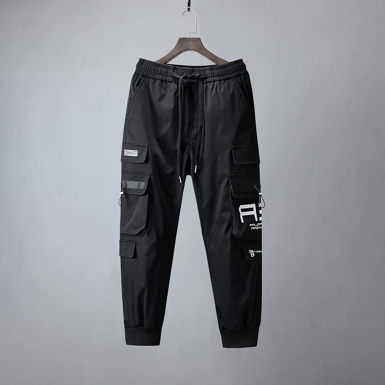 MOKEWEN Men's Jogger Pants with Pockets - Athletic Cargo Sweatpants for Running, Gym & Casual Wear