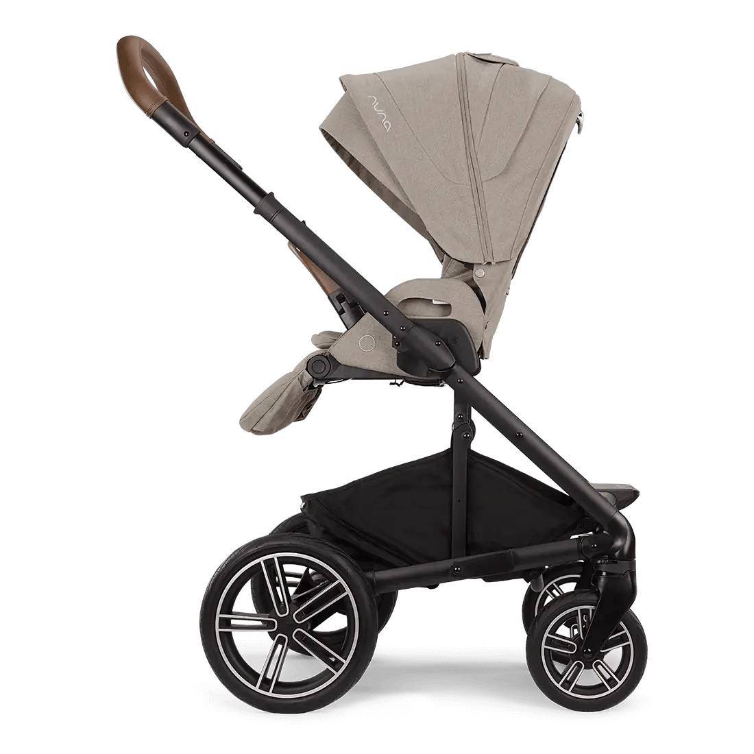 Nuna Mixx Next Stroller with Magnetic Buckle - Lightweight Travel Stroller for Babies & Toddlers - Perfect for City Walks, Shopping, and Air Travel