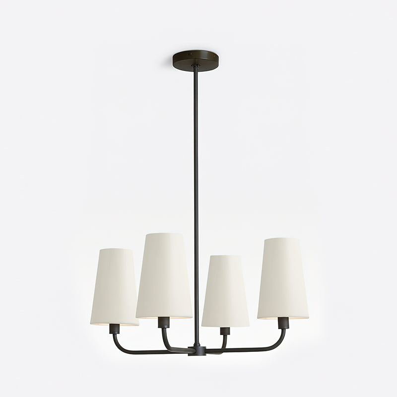 Ansel Chandelier - Modern Crystal Ceiling Light Fixture for Dining Room & Living Room | Elegant Lighting Decor for Home & Office