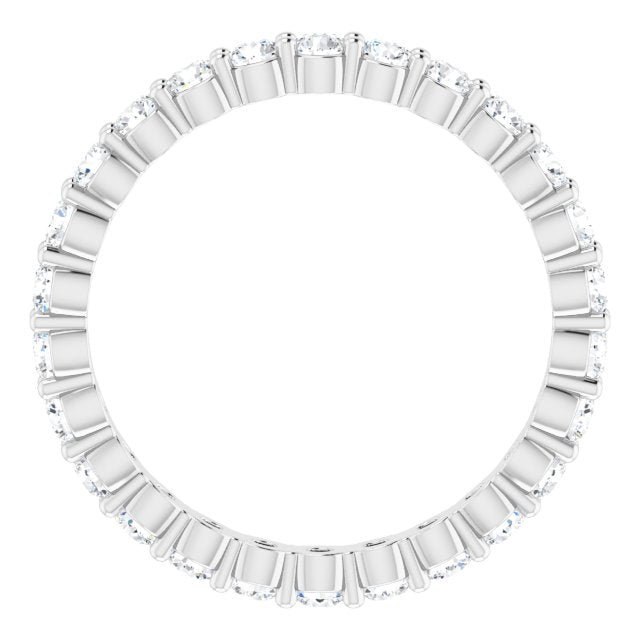 0.81 Carat Round Diamond Petite Eternity Band - Perfect for Weddings, Anniversaries & Everyday Elegance
