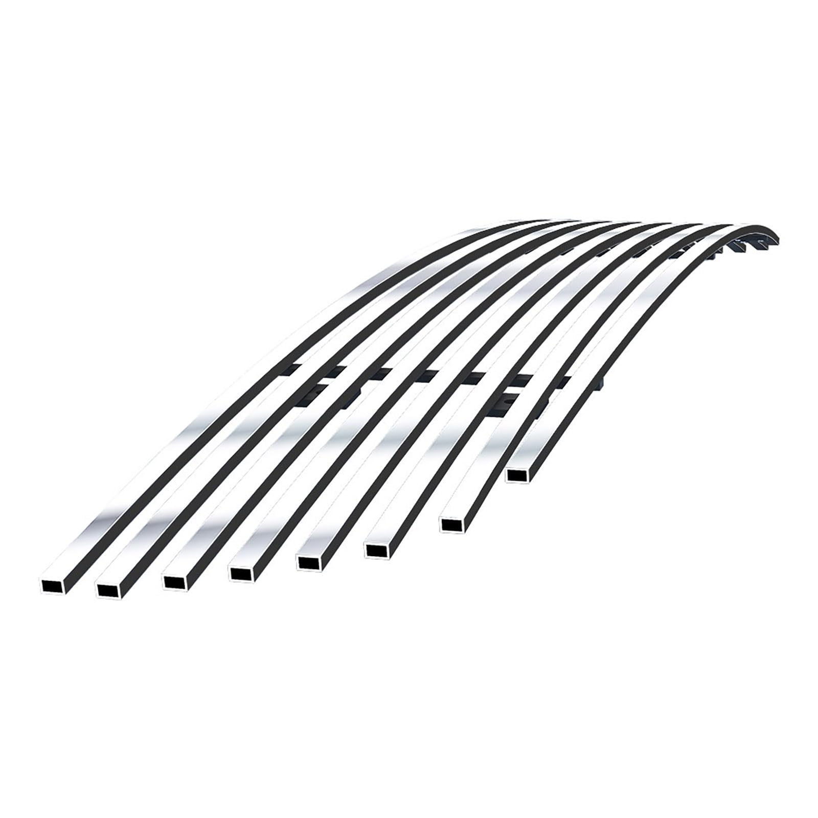 APS Compatible with Hyundai Genesis 2009-2011 Sedan Lower Bumper Stainless Steel SS Chrome Billet Front Grill Grille Insert Y66688A - Upgrade Your Car's Style & Protection for Daily Driving & Car Shows