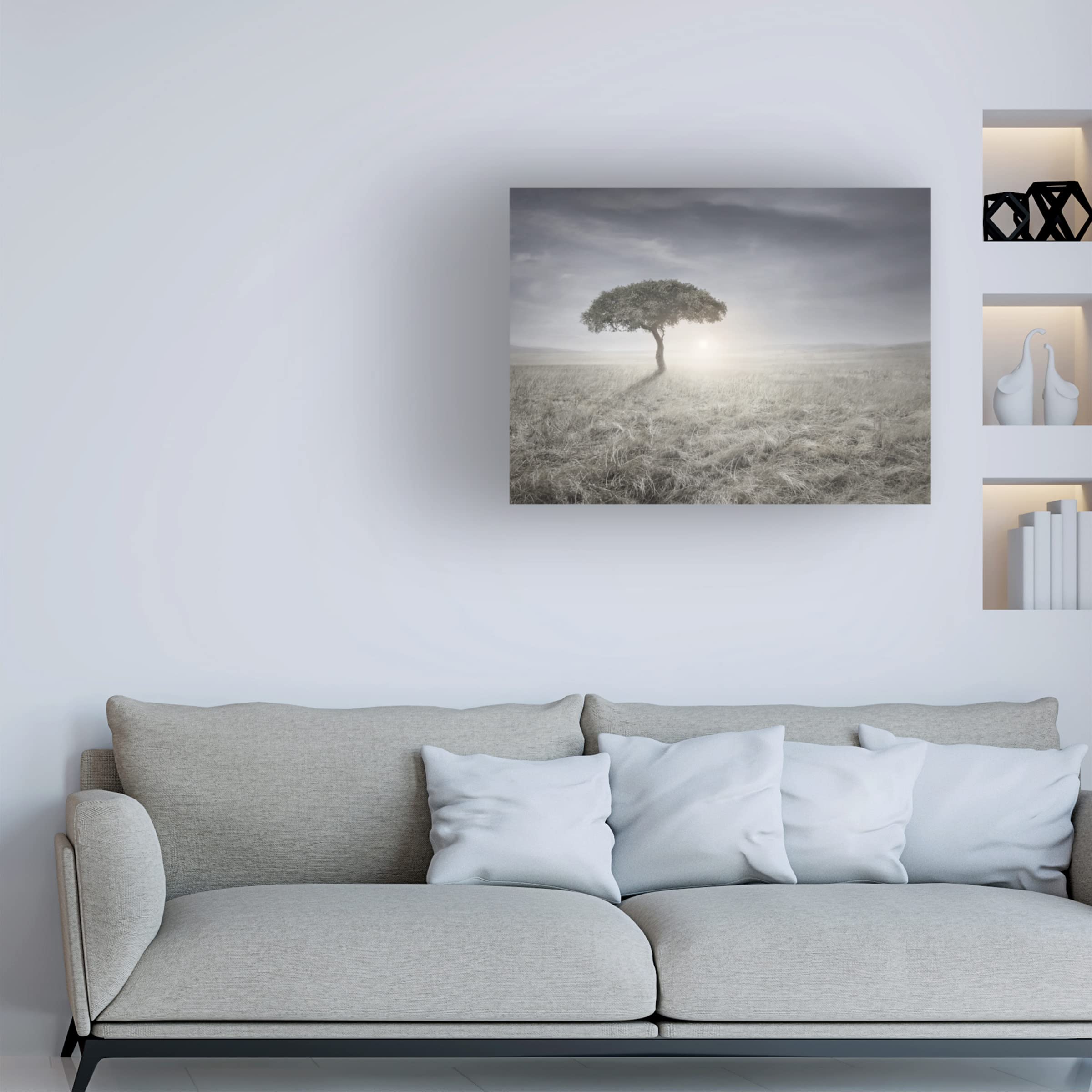 Ben Heine 'I Hear The Birds Sing' Canvas Wall Art Print - Modern Bird Painting for Living Room, Bedroom & Office Decor | Trademark Fine Art Collection