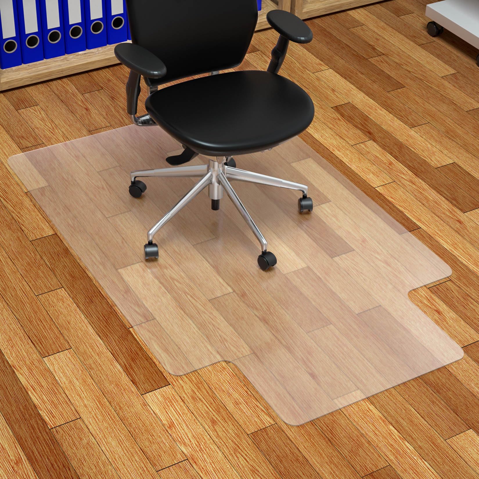 FuturHydro Clear Anti-Slip Chair Mat for Hardwood Floors - 30