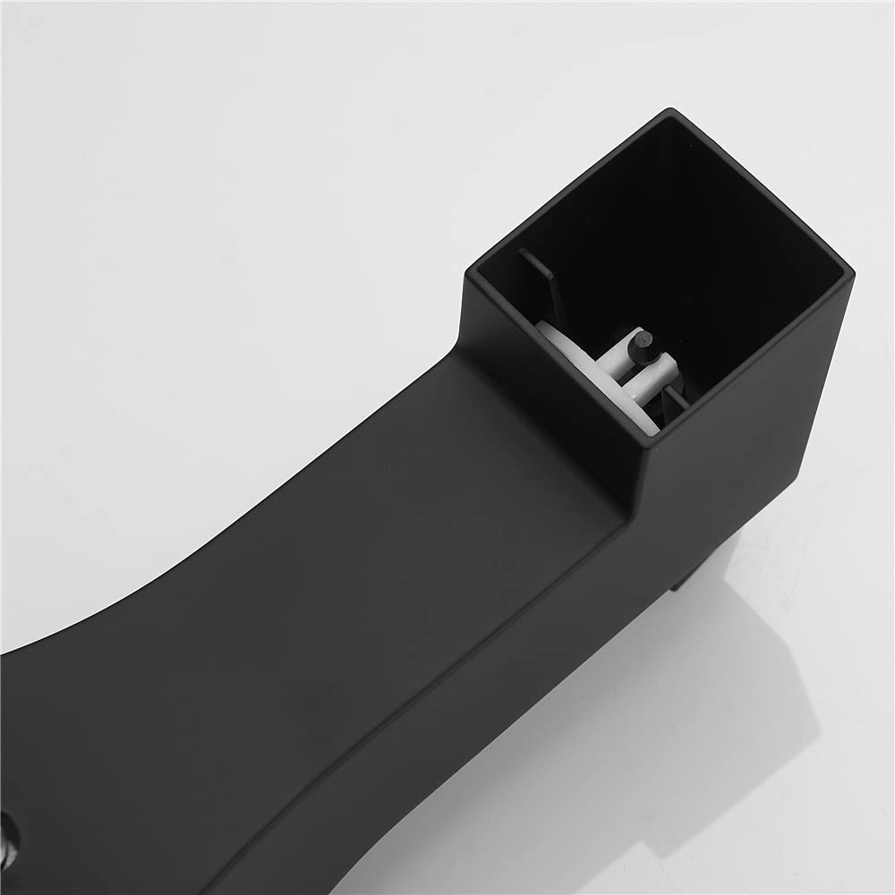 Premium Matte Black Shower Tub Faucet Set - 8-Inch Rain Shower Head, Slip-On Diverter Tub Spout, Rough-in Valve & Trim Kit for Bathroom Renovation | Perfect for Modern Home Spa Experience