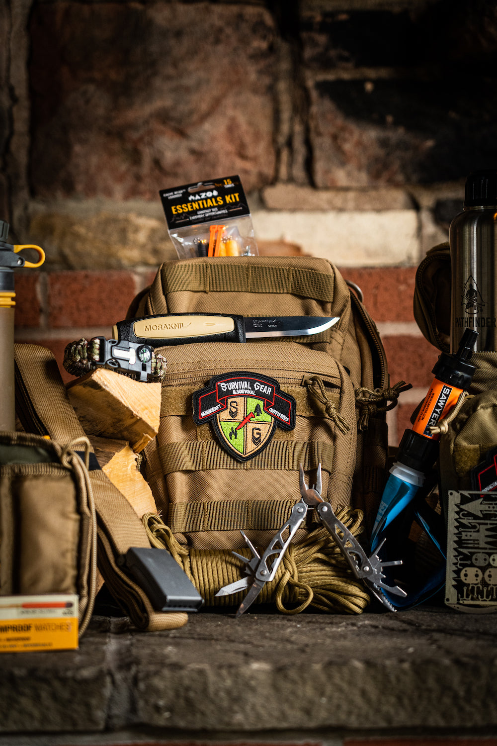 Coyote Kit - Premium Outdoor Survival Gear for Camping, Hiking & Emergency Preparedness | Essential Tools for Wilderness Adventures