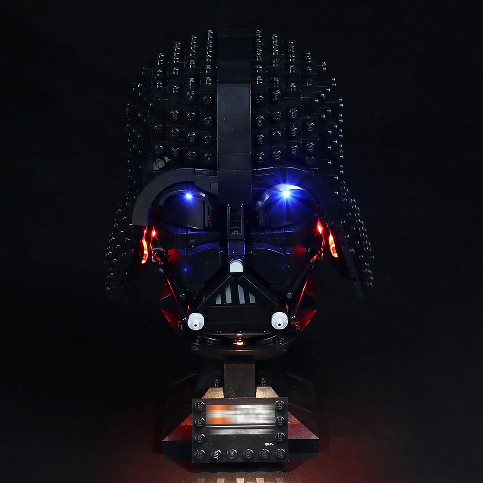 Lego Star Wars Darth Vader Helmet 75304 Light Kit - LED Lighting Set for Model Display & Collection Enhancement - Perfect for Home Decor, Gift & Star Wars Fans