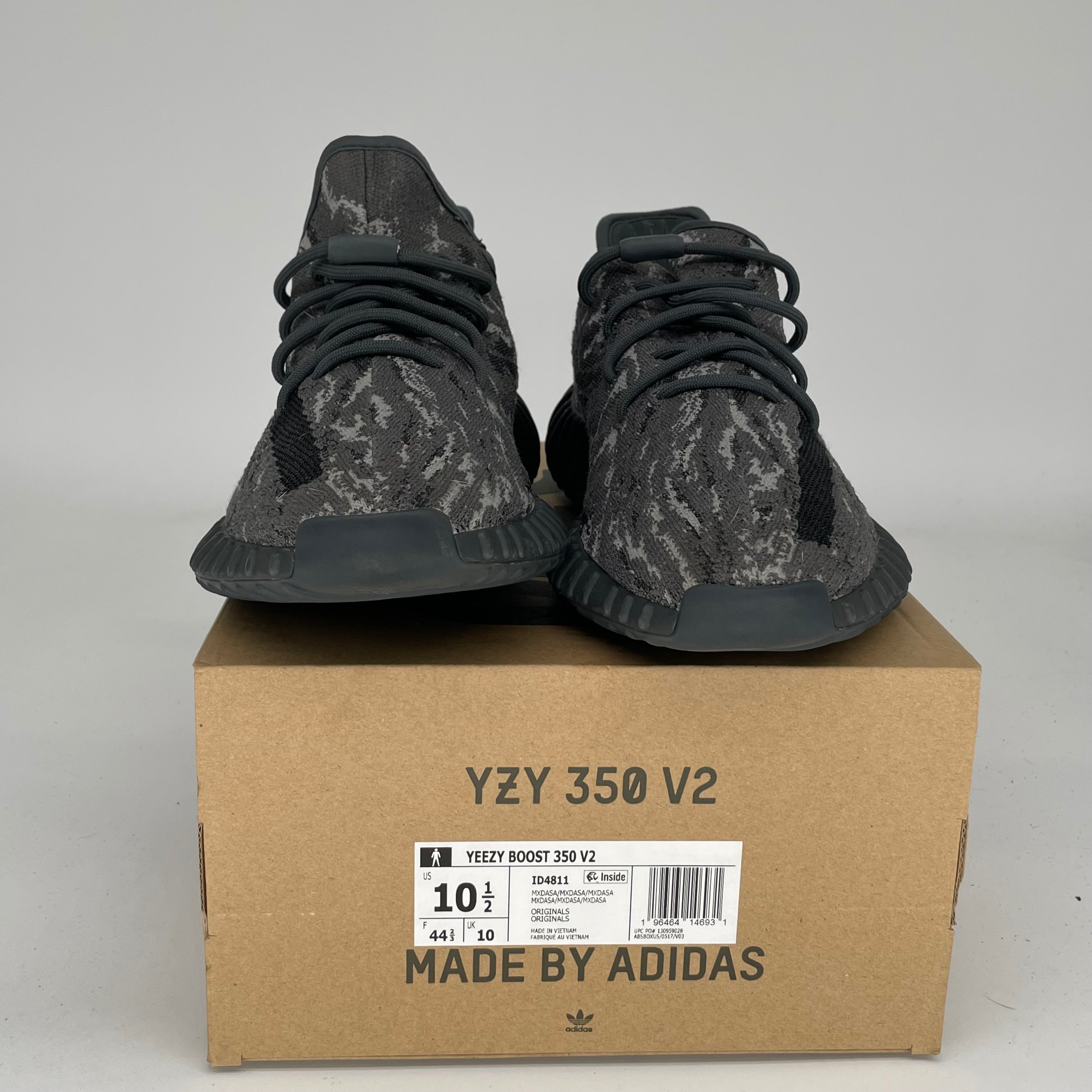 Adidas Yeezy Boost 350 V2 MX Dark Salt - Men's Running Shoes Size 10.5 | Comfortable Sneakers for Jogging, Gym & Casual Wear | ID4811