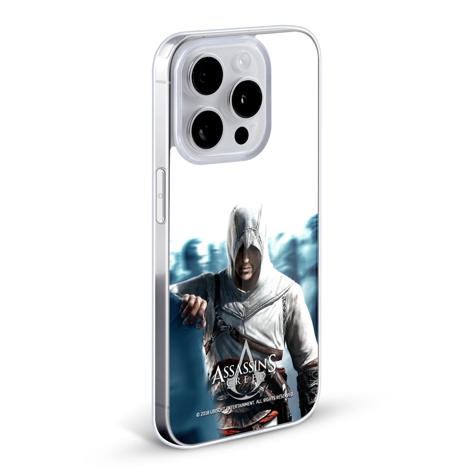 Assassin's Creed Altaïr Crowd Key Art iPhone 12 Mini Case - Officially Licensed Soft Gel Phone Cover by Head Case Designs for Gaming Fans & AC Collectors