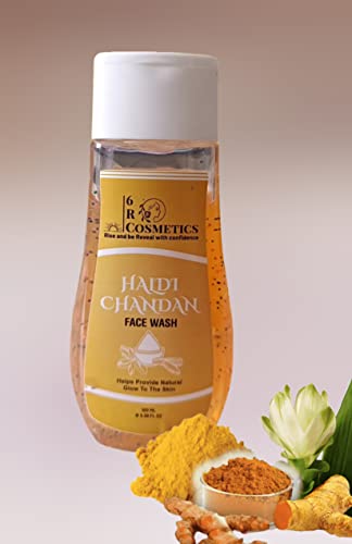 Best Turmeric Face Wash for All Skin Types - Brightening & Acne Treatment - Gentle Cleanser for Daily Use - Perfect for Morning & Night Skincare Routine