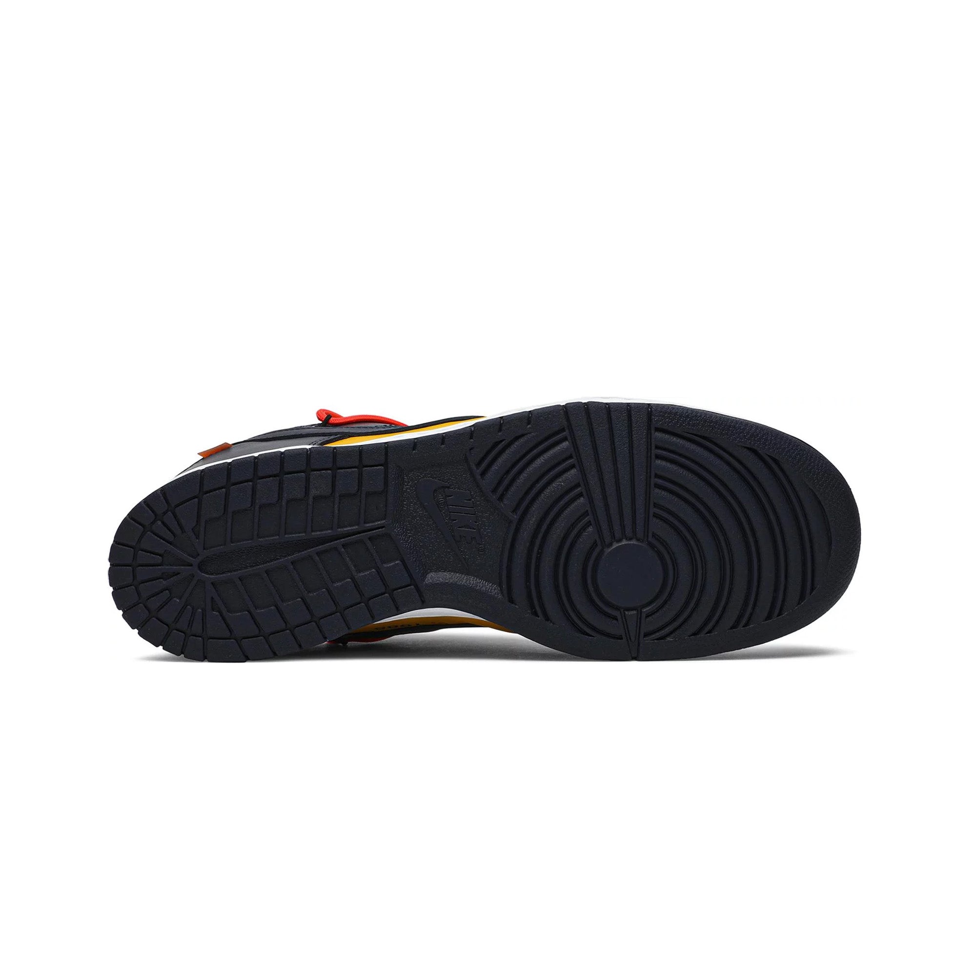 Nike Dunk Low x Off-White University Gold Midnight Navy Sneakers - Men's & Women's Basketball Shoes for Casual Wear & Street Style Fashion