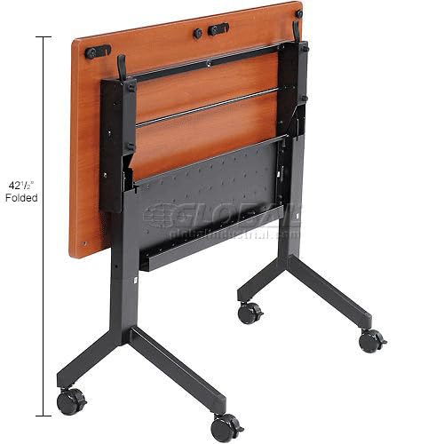 Global Industrial Flip-Top Training Table 48