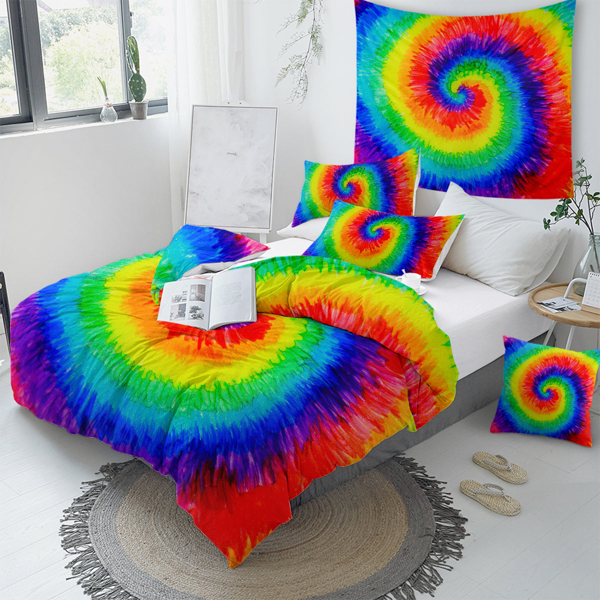 Premium Color Creation Duvet Cover Set - Soft & Breathable Bedding Set with Zipper Closure - Perfect for Master Bedroom, Guest Room & Dorm Decor